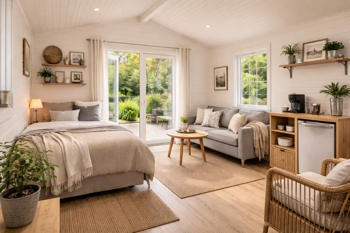 Friggebod som gäststuga