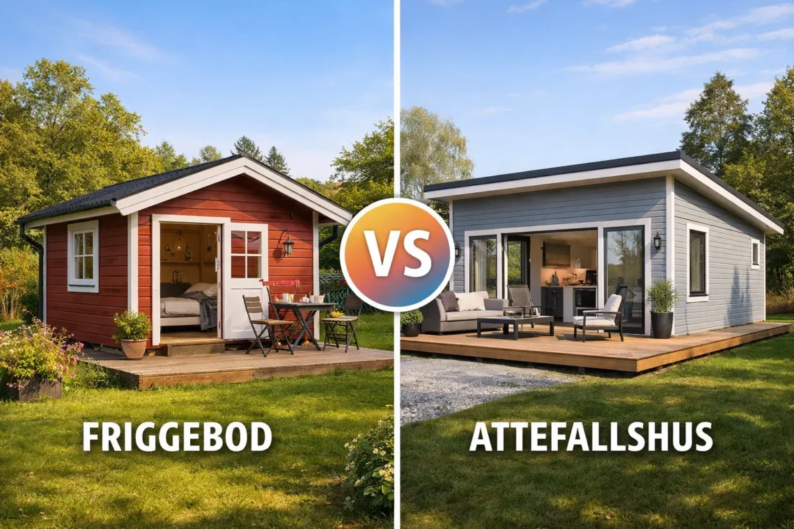 Friggebod eller Attefallshus