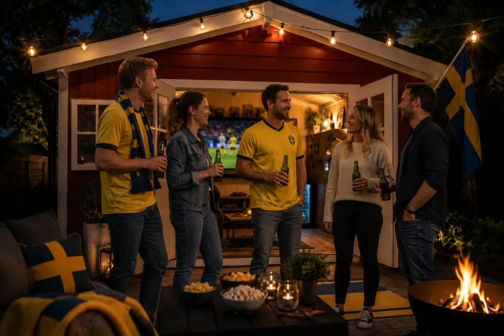 Friggebod fotbolls-vm 2026 öl vid friggeboden