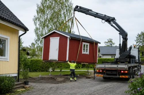 Flytta friggebod