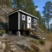 Friggebod vid berg