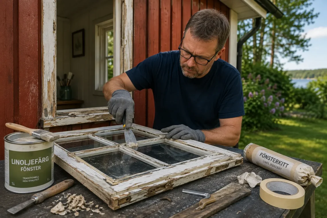Friggebod fönster och fönsterrenovering