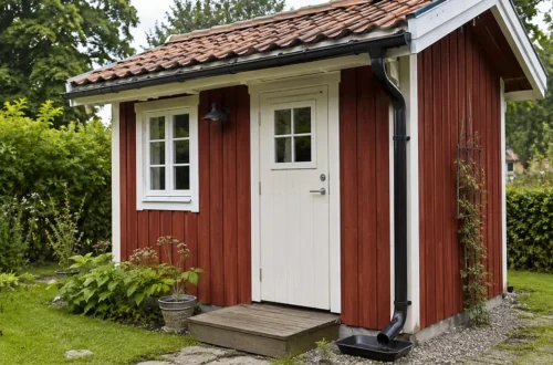 Friggebod hängrannor stuprör